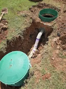 Removing waste from septic system to maintain performance and hygiene